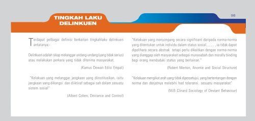 TINGKAH LAKU DELINKUEN - IPPBM