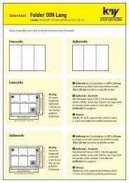 Datenblatt Folder