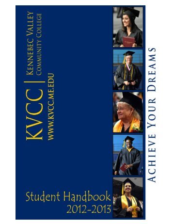 Student Handbook 2012-13 - Kennebec Valley Community College