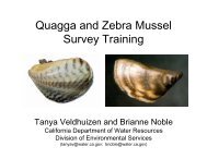 Quagga and Zebra Mussel Survey Training