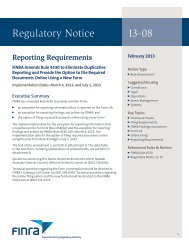 Regulatory Notice 13-08 - finra