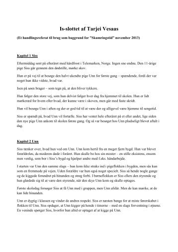 "Is-slottet" (pdf) - Foreningen Norden