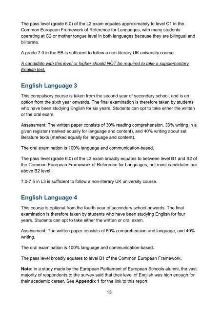 Information on the European Baccalaureate - Gov.UK