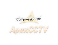 Video Compression - CCTV Cameras