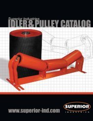 Superior® Industries Conveyor Components