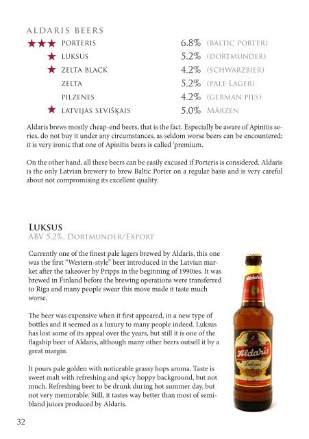 beer guide latvia - Labs alus