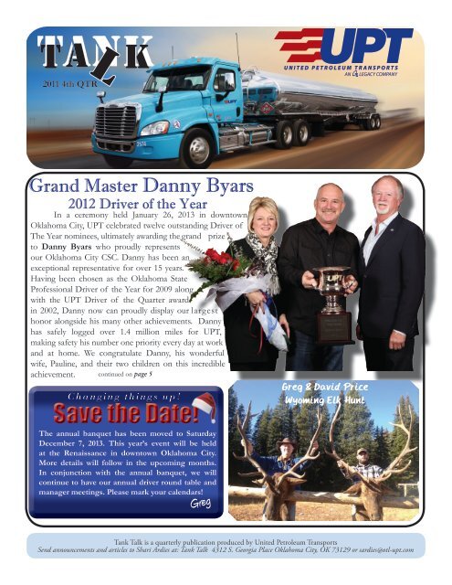 2013 1st QTR Newsletter - Otl-upt.com