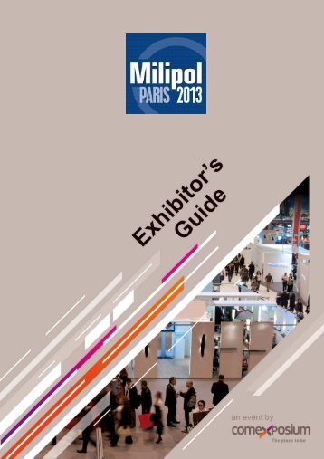 Download your Exhibitor's Guide - Espace Exposant MILIPOL ...