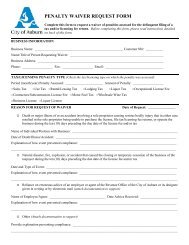 PENALTY WAIVER REQUEST FORM - City of Auburn