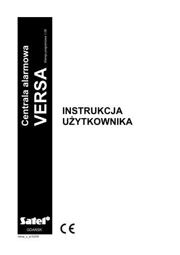 INSTRUKCJA UŻYTKOWNIKA - Satel