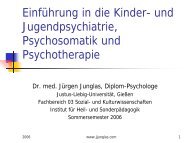 EinfÃ¼hrung in die Kinder- und Jugendpsychiatrie und ...