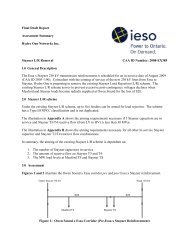 Final Draft Report - IESO