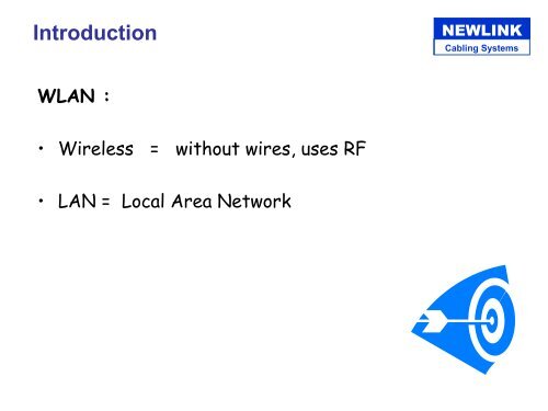 NEWLINK Wireless Equipment - Newlink Cabling Systems