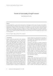 Towards an Understanding of Frugal Consumers