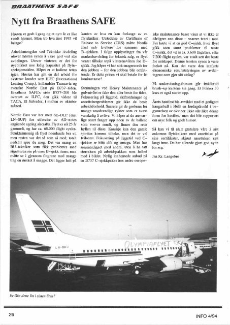 SAS - Norsk Flytekniker Organisasjon