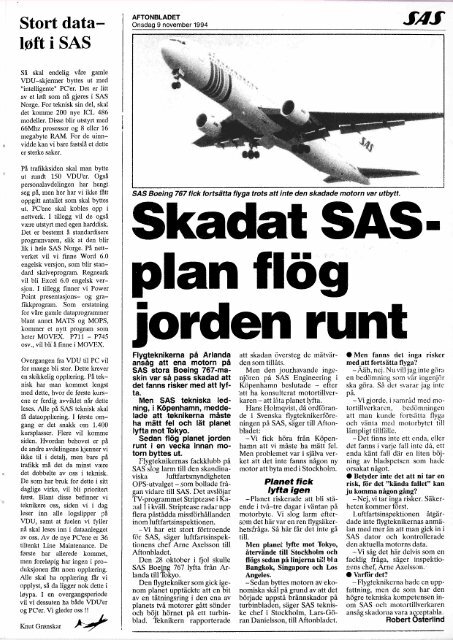 SAS - Norsk Flytekniker Organisasjon