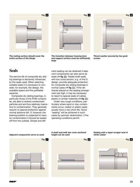 Composite dry sliding bearings â maintenance-free and space-saving