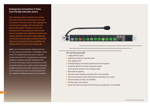 Delec Oratis Intercom Brochure - PDF - Aspen Media.