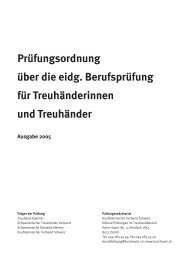 Prüfungsordnung 2005 - treuhandbranche.ch