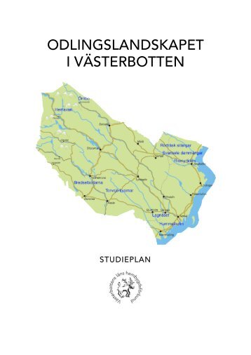 ODLINGSLANDSKAPET I VÃSTERBOTTEN - VÃ¤sterbottens museum