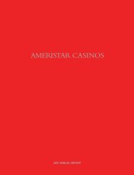 2007 Annual Report - Ameristar Casinos, Inc.