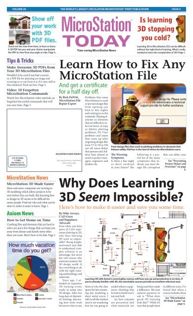Download A Pdf Version Of This Microstation Today