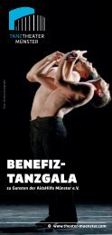 Benefiz- Tanzgala - Theater MÃ¼nster