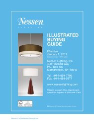 ILLUSTRATED BUYING GUIDE - Nessen Lighting