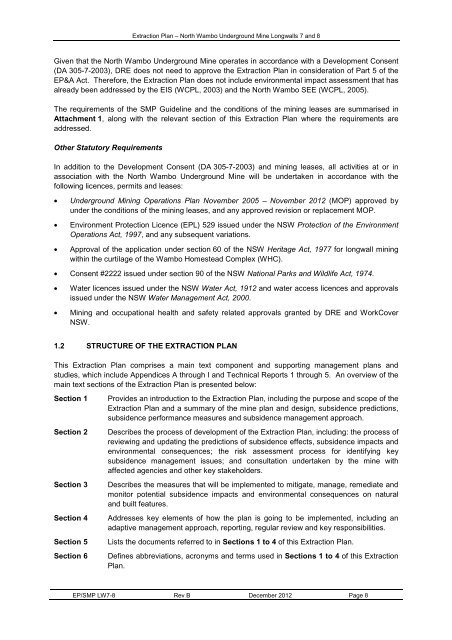 Extraction Plan - Peabody Energy