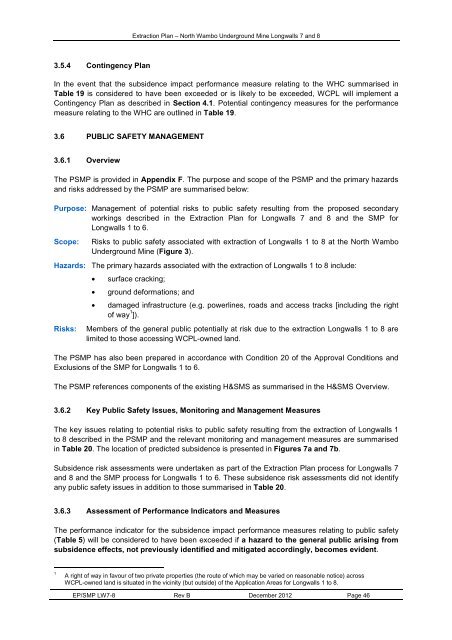 Extraction Plan - Peabody Energy