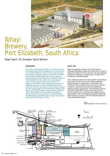 Ibhayi Brewery, Port Elizabeth, South Africa - Arup