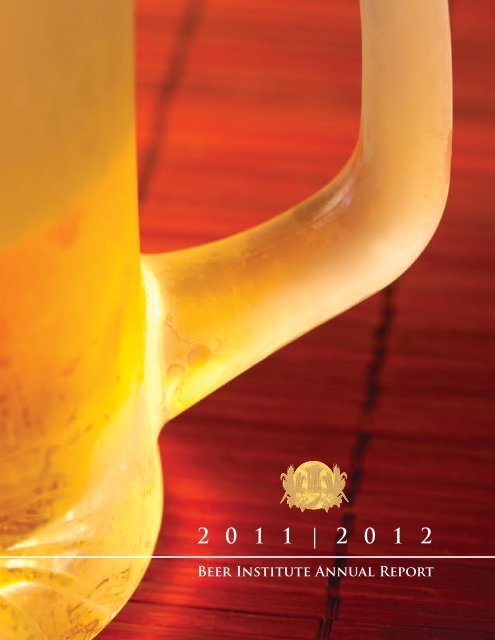 Annual Report - The Beer Institute