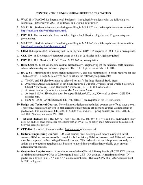 10-11 Flowchart (PDF) - School of Sustainable Engineering and The ...