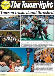 Towson trashed and thrashed - Baltimore Student Media