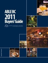 ABLE BC Buyers' Guide
