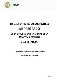 rapunap - Universidad Nacional de la AmazonÃ­a Peruana