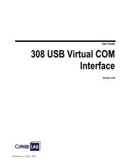 308 USB Virtual COM Interface - VIC Computer (HK)