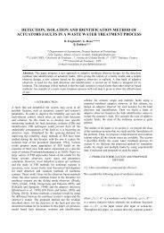 detection, isolation and identification method of actuators faults in a ...