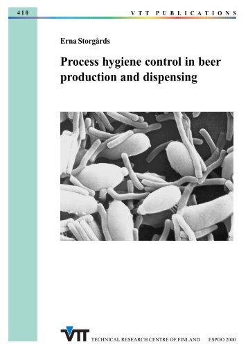 Process hygiene control in beer production and dispensing - E-thesis