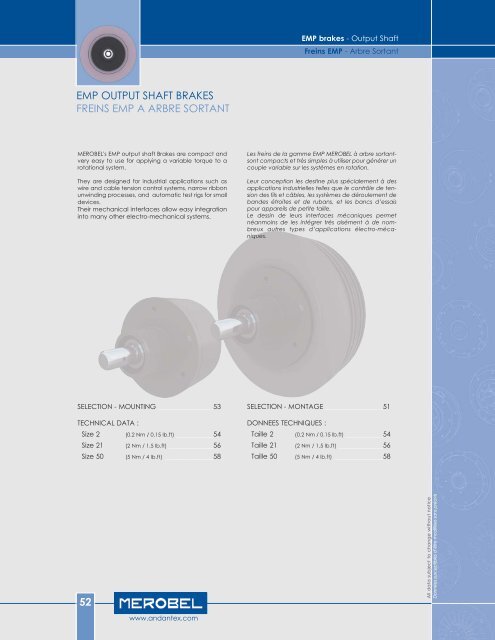 merobel - Andantex USA Inc.