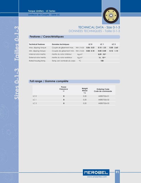 merobel - Andantex USA Inc.