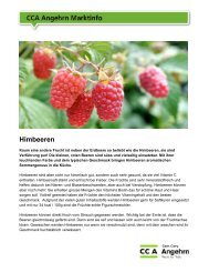 Himbeeren - CCA Angehrn