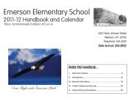 “Soar High with Emerson Pride” - Madison Metropolitan School District