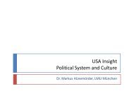 political system - Amerika Haus