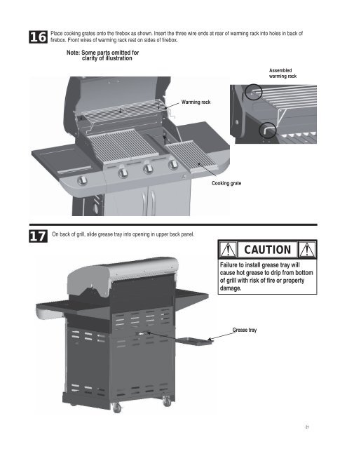 PRODUCT GUIDE MODEL 463247412 - Char-Broil Grills