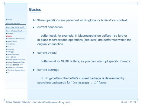 SLIME Superior Lisp Interaction Mode for Emacs - Common Lisp.net