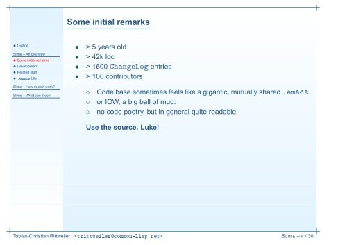 SLIME Superior Lisp Interaction Mode for Emacs - Common Lisp.net