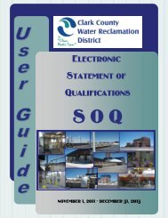 Electronic Statement of Qualifications - Clark County Water ...