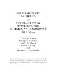 Supplementary exercises for the practice of - Mathematical Sciences ...