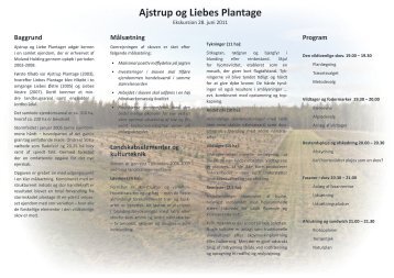 Ajstrup og Liebes Plantage - Skovdyrkerforeningen